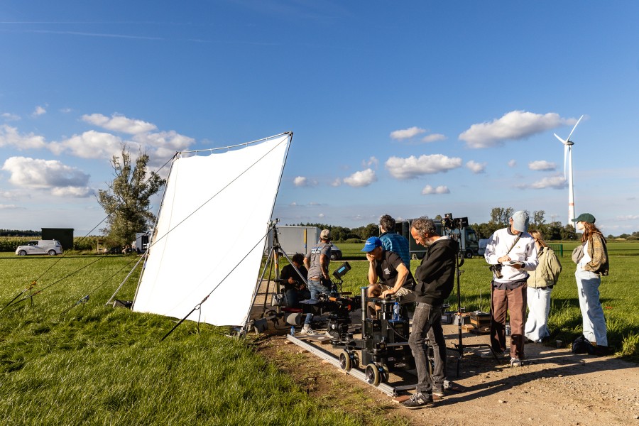 Foto set Fluvius buiten