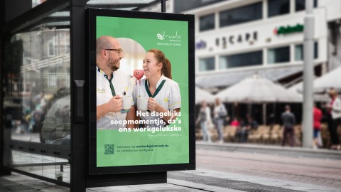 Werkgelukbrengers campagne Sint-Trudo out-of-home