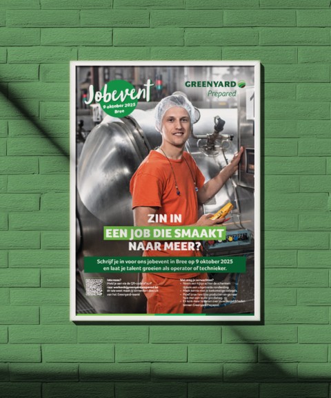 Affiche jobevent Greenyard 