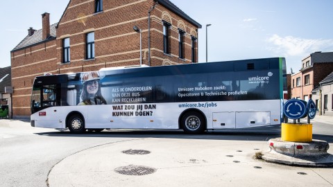 Full wrap van een bus