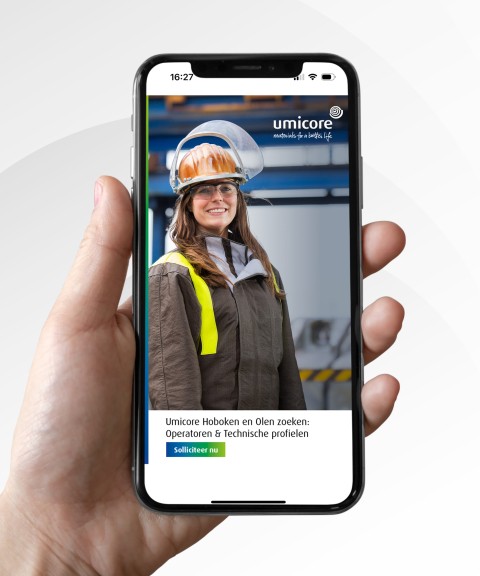Umicore social media campagne